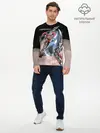 Мужской лонгслив базовый / Степпенвулф из комиксов (P007_P004ooo2897761, P004ooo2897761)