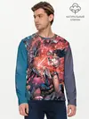 Мужской лонгслив базовый / Чудо-женщина VS Дарксайд (P007_P004ooo2897713, P004ooo2897713)