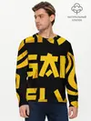 Мужской лонгслив базовый / Asia Gold (P007_P004ooo2898051, P004ooo2898051)