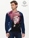 Мужской лонгслив базовый / Магическая битва (P007_P004ooo2899415, P004ooo2899415)