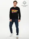 Мужской лонгслив базовый / BACK TO THE 2019 (P007_P004ooo2900185, P004ooo2900185)