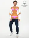 Мужской лонгслив базовый / Tanned body (P007_P004ooo2902137, P004ooo2902137)