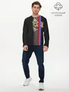 Мужской лонгслив базовый / Кот (P007_P004ooo2909177, P004ooo2909177)