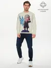 Мужской лонгслив базовый / Nero Big head (P007_P004ooo2909381, P004ooo2909381)