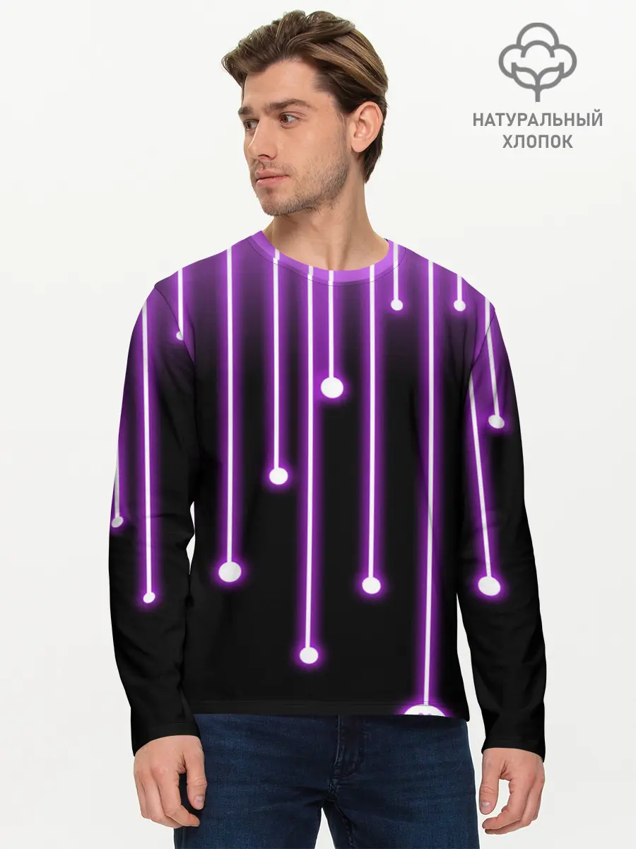 Мужской лонгслив базовый / LIGHT (P007_P004ooo2912317, P004ooo2912317)