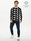 Мужской лонгслив базовый / Пистолеты (P007_P004ooo2913141, P004ooo2913141)