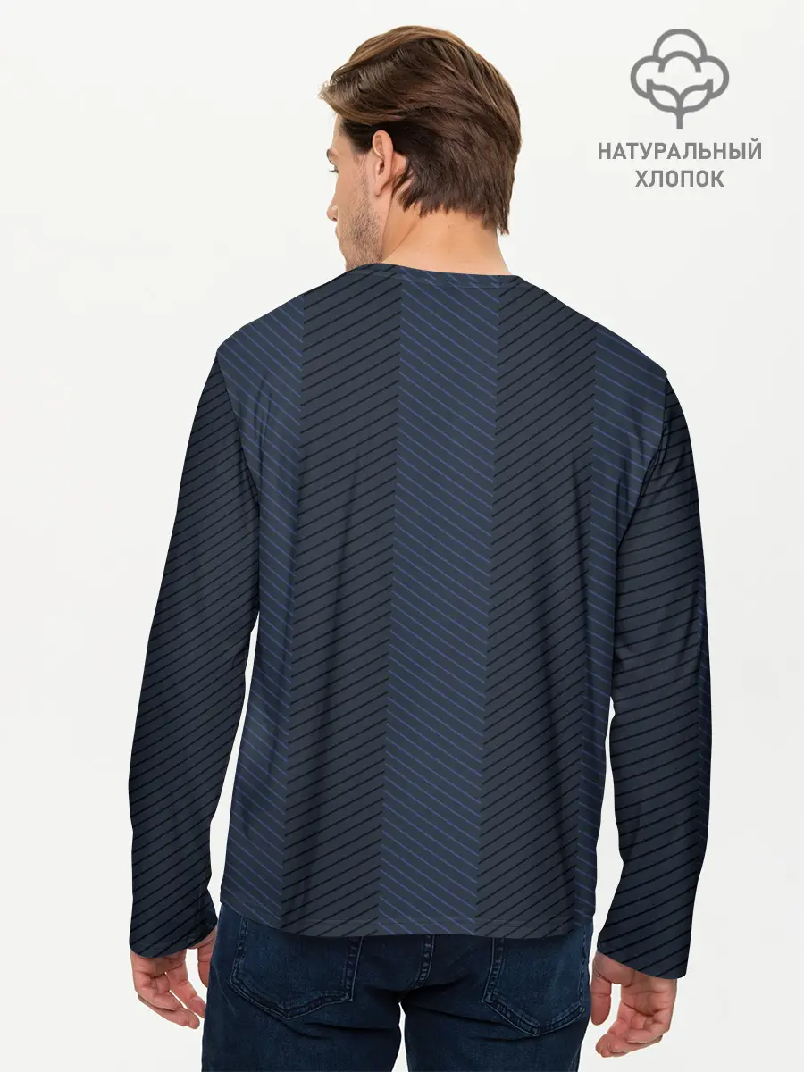 Мужской лонгслив базовый / FC Chelsea | Fresh (P007_P004ooo2915495, P004ooo2915495)
