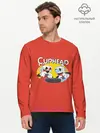 Мужской лонгслив базовый / Cuphead (P007_P004ooo2915995, P004ooo2915995)