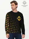 Мужской лонгслив базовый / BINANCE / БИНАНС / БАНАН (P007_P004ooo2915581, P004ooo2915581)