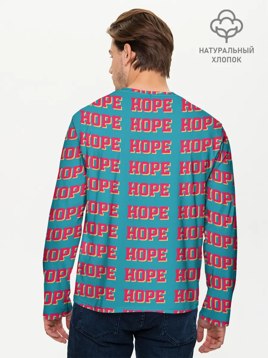 Мужской лонгслив базовый / BTS | HOPE (P007_P004ooo2915795, P004ooo2915795)