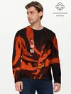 Мужской лонгслив базовый / Курама / Девятихвостый (P007_P004ooo2915869, P004ooo2915869)