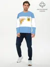 Мужской лонгслив базовый / Сборная Аргентины (P007_P004ooo2916121, P004ooo2916121)