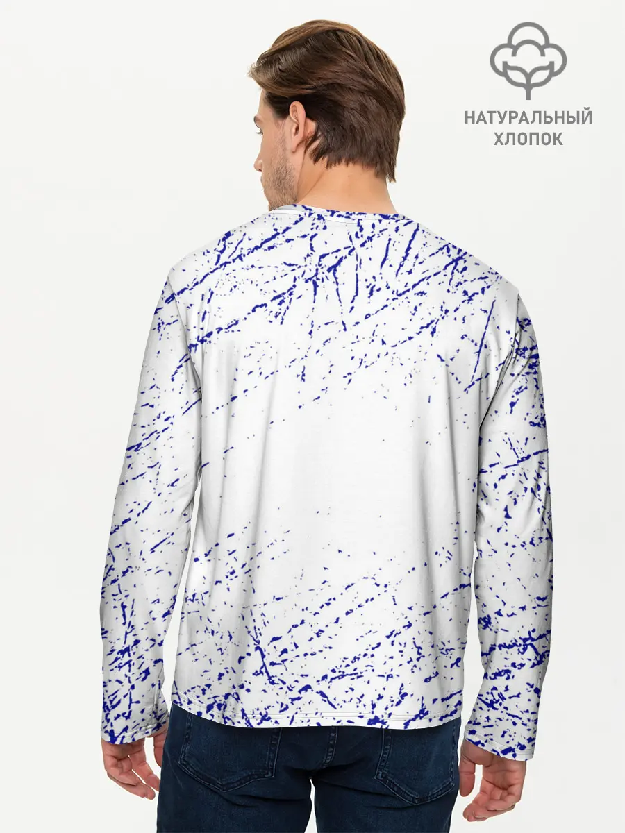 Мужской лонгслив базовый / tottenham. (P007_P004ooo2916829, P004ooo2916829)