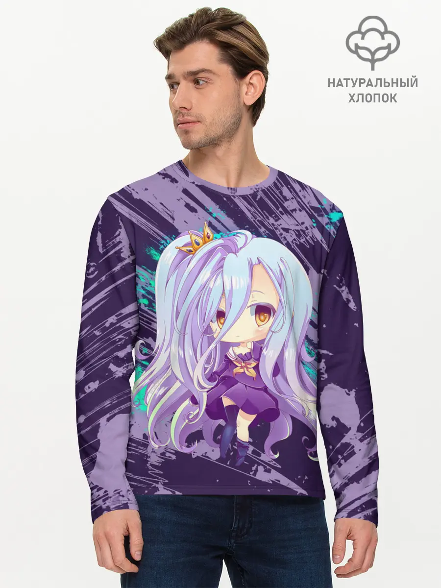 Мужской лонгслив базовый / Shiro art (P007_P004ooo2917213, P004ooo2917213)