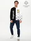 Мужской лонгслив базовый / DOGECOIN / DOGE / КАРМАН (P007_P004ooo2917637, P004ooo2917637)