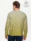Мужской лонгслив базовый / рисованный узор усы червячки (P007_P004ooo2918025, P004ooo2918025)