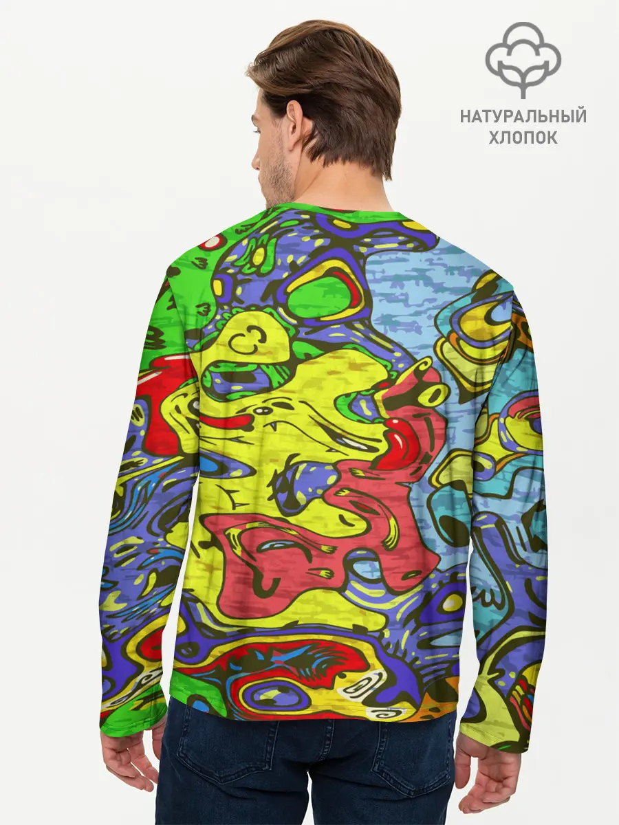 Мужской лонгслив базовый / Multicolored (P007_P004ooo2918721, P004ooo2918721)