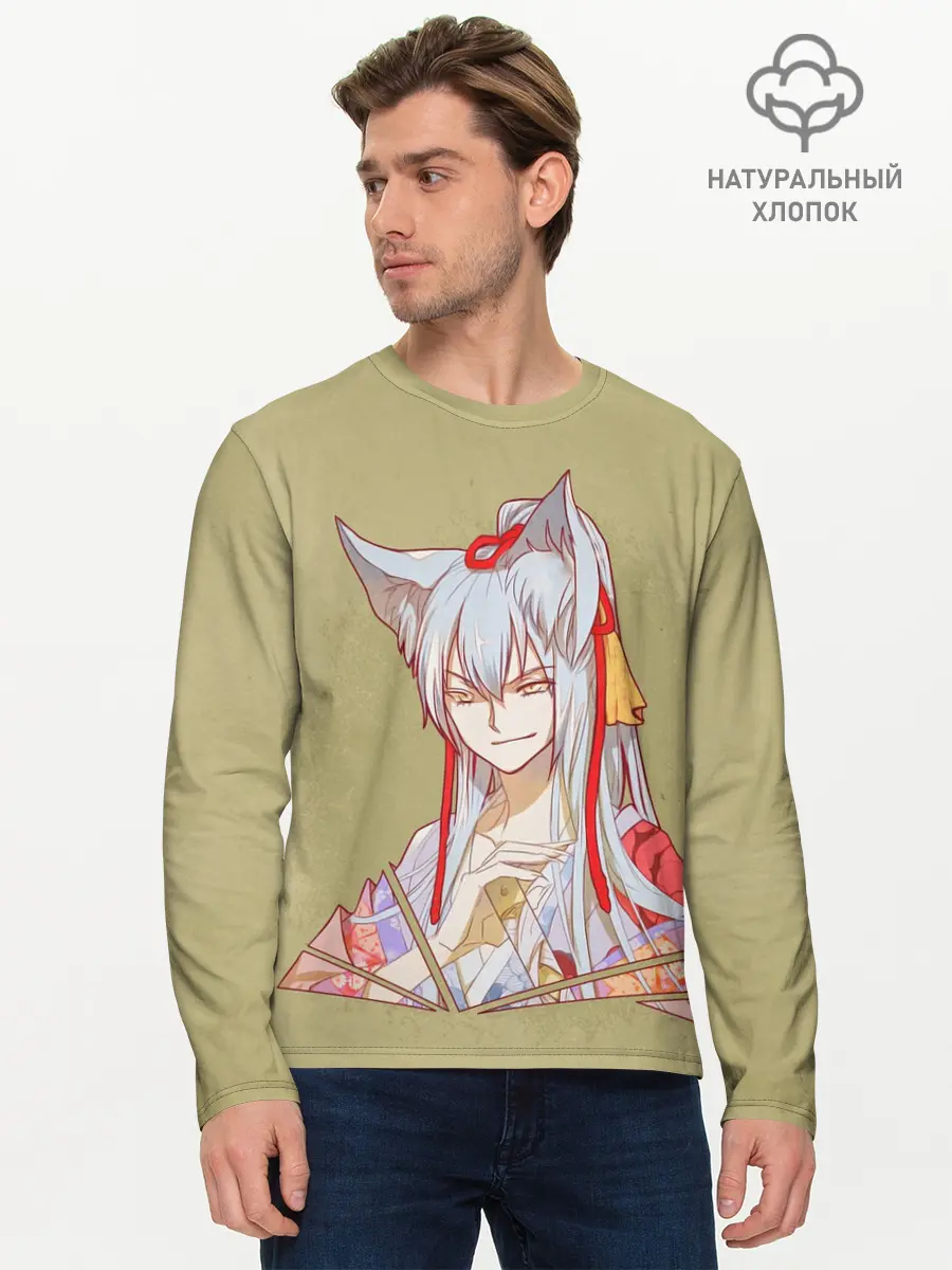 Мужской лонгслив базовый / Tomoe (P007_P004ooo2919115, P004ooo2919115)