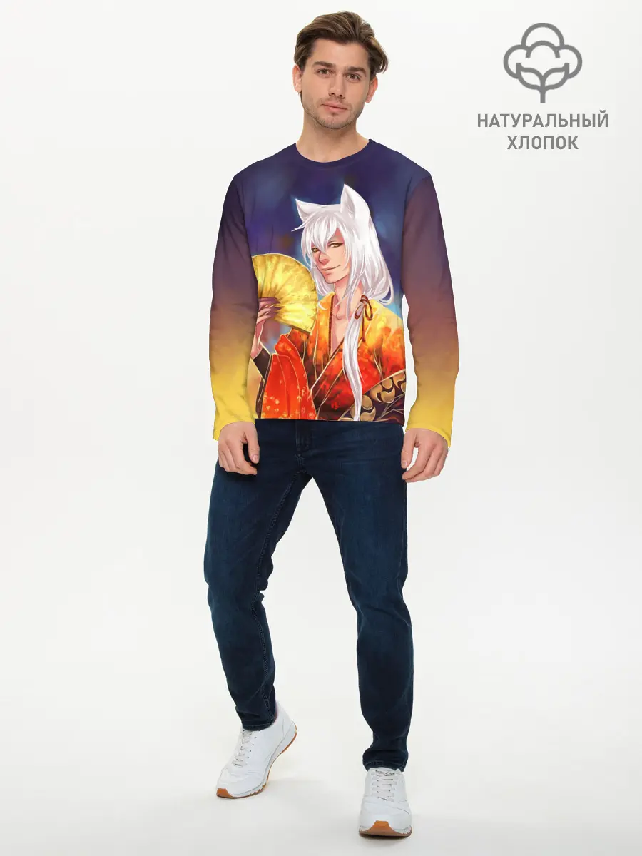 Мужской лонгслив базовый / Томоэ (P007_P004ooo2919105, P004ooo2919105)