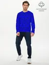 Мужской лонгслив базовый / Ряды круглых узоров (P007_P004ooo2920689, P004ooo2920689)