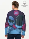 Мужской лонгслив базовый / Daft Punk (P007_P004ooo2922639, P004ooo2922639)