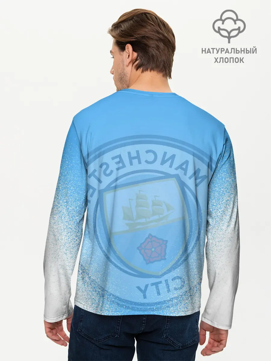 Мужской лонгслив базовый / СЕРХИО АГУЭРО / SERGIO AGUERO (P007_P004ooo2923341, P004ooo2923341)