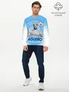 Мужской лонгслив базовый / СЕРХИО АГУЭРО / SERGIO AGUERO (P007_P004ooo2923341, P004ooo2923341)