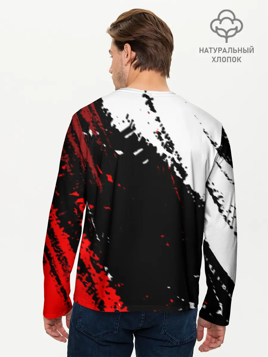Мужской лонгслив базовый / Manchester United: Рашфорд. (P007_P004ooo2924619, P004ooo2924619)