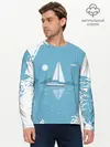 Мужской лонгслив базовый / ОДИНОКИЙ ПАРУСНИК | SAILBOAT (P007_P004ooo2925777, P004ooo2925777)