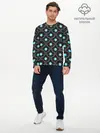 Мужской лонгслив базовый / Жемчужина моря (P007_P004ooo2925335, P004ooo2925335)