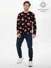 Мужской лонгслив базовый / Взгляд тьмы (P007_P004ooo2926511, P004ooo2926511)