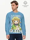 Мужской лонгслив базовый / Elf Queen (P007_P004ooo2927119, P004ooo2927119)
