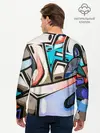Мужской лонгслив базовый / Street Art Graffiti (P007_P004ooo2928183, P004ooo2928183)