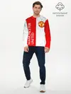 Мужской лонгслив базовый / МАНЧЕСТЕР / MANCHESTER / УЗОР (P007_P004ooo2928331, P004ooo2928331)