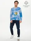 Мужской лонгслив базовый / Воздушный шар в небе (P007_P004ooo2928653, P004ooo2928653)