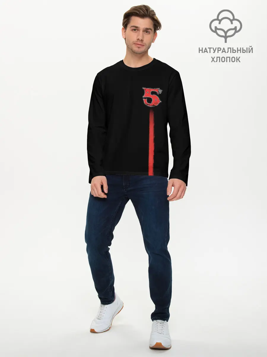 Мужской лонгслив базовый / 5FDP Rit Crew (P007_P004ooo2929053, P004ooo2929053)