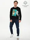 Мужской лонгслив базовый / Параллельный Мир (P007_P004ooo2929997, P004ooo2929997)