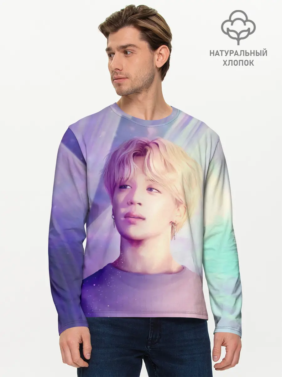 Мужской лонгслив базовый / Kim Seok Jin Art (P007_P004ooo2930217, P004ooo2930217)