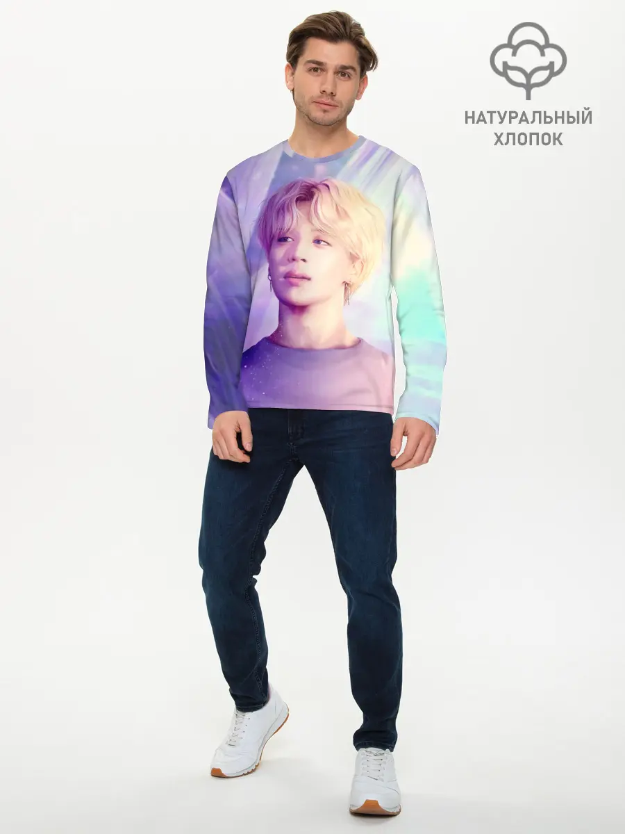 Мужской лонгслив базовый / Kim Seok Jin Art (P007_P004ooo2930217, P004ooo2930217)