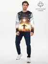 Мужской лонгслив базовый / FrostPunk (P007_P004ooo2931133, P004ooo2931133)