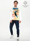 Мужской лонгслив базовый / НЕУЯЗВИМЫЙ | INVINCIBLE (P007_P004ooo2931825, P004ooo2931825)