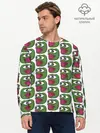 Мужской лонгслив базовый / Poggers Pattern (P007_P004ooo2931885, P004ooo2931885)