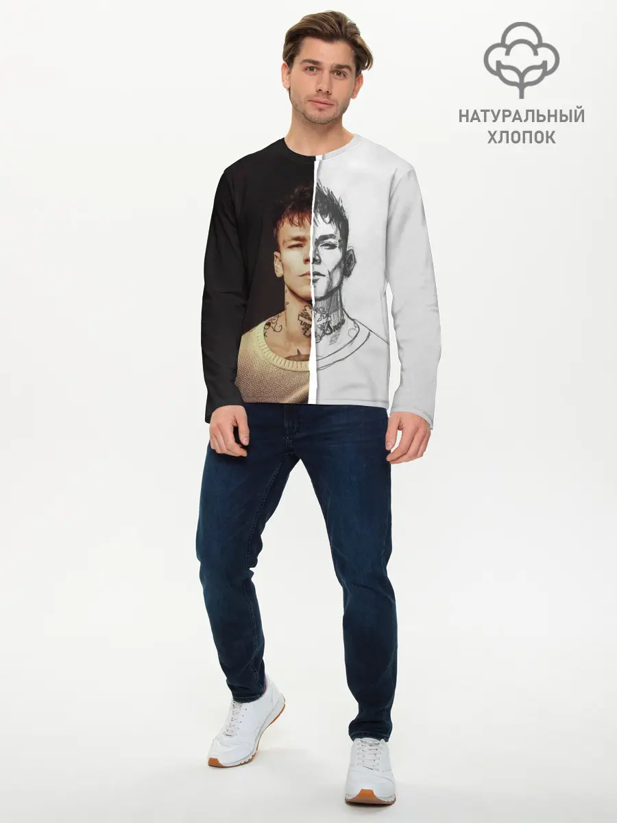 Мужской лонгслив базовый / Niletto side (P007_P004ooo2931891, P004ooo2931891)