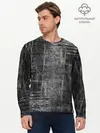 Мужской лонгслив базовый / Потертости (P007_P004ooo2931499, P004ooo2931499)