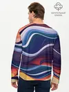 Мужской лонгслив базовый / Colored lines (P007_P004ooo2932583, P004ooo2932583)