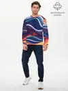 Мужской лонгслив базовый / Colored lines (P007_P004ooo2932583, P004ooo2932583)