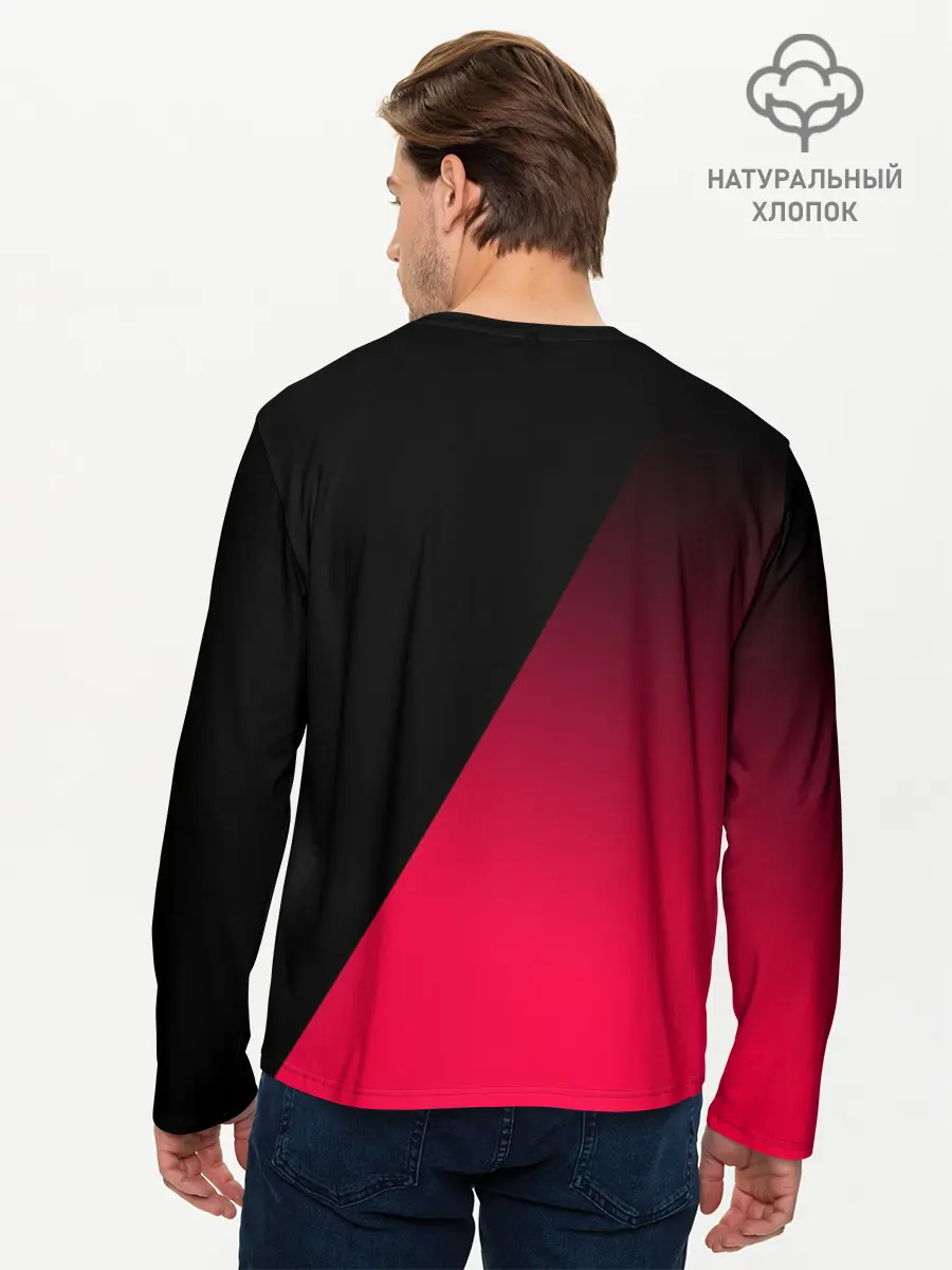 Мужской лонгслив базовый / JUVENTUS / ЮВЕНТУС / НЕОН (P007_P004ooo2933151, P004ooo2933151)
