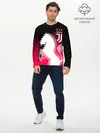 Мужской лонгслив базовый / JUVENTUS / ЮВЕНТУС / НЕОН (P007_P004ooo2933151, P004ooo2933151)
