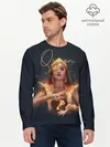 Мужской лонгслив базовый / Queen (P007_P004ooo2933193, P004ooo2933193)