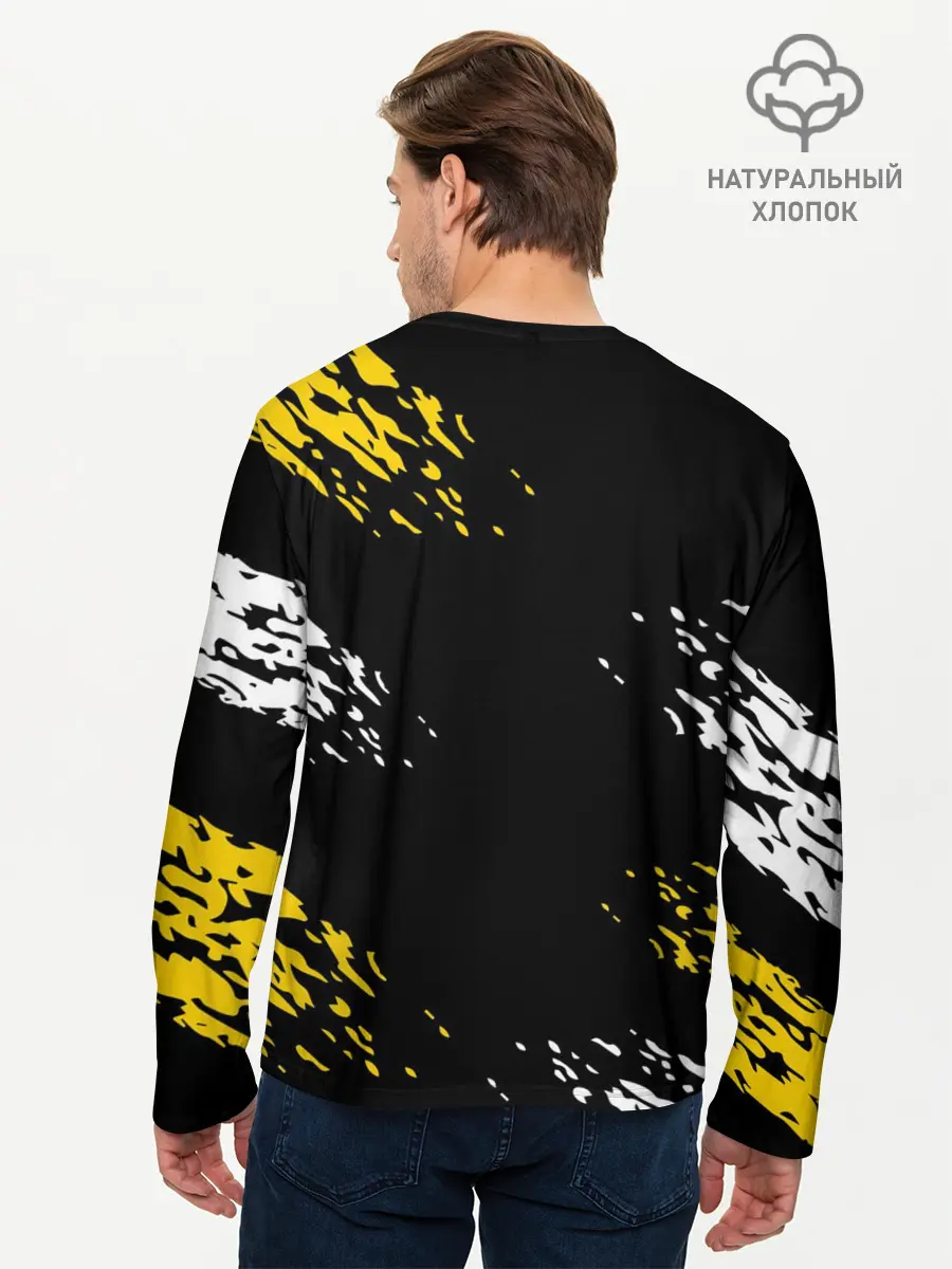 Мужской лонгслив базовый / JUVENTUS / ЮВЕНТУС / КРАСКА (P007_P004ooo2933481, P004ooo2933481)